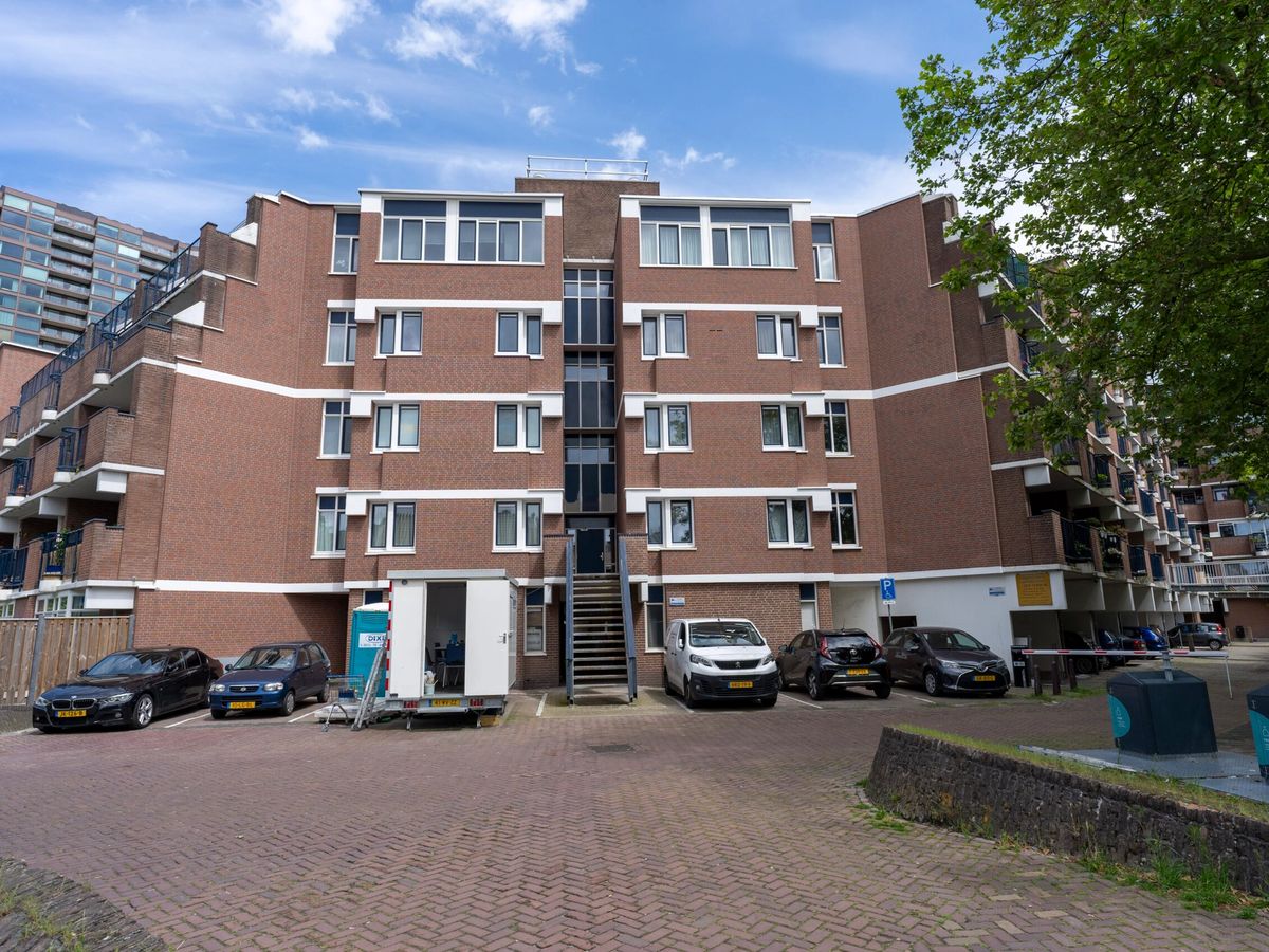 Appartementencomplex aan het Marshallplein in Rijswijk
