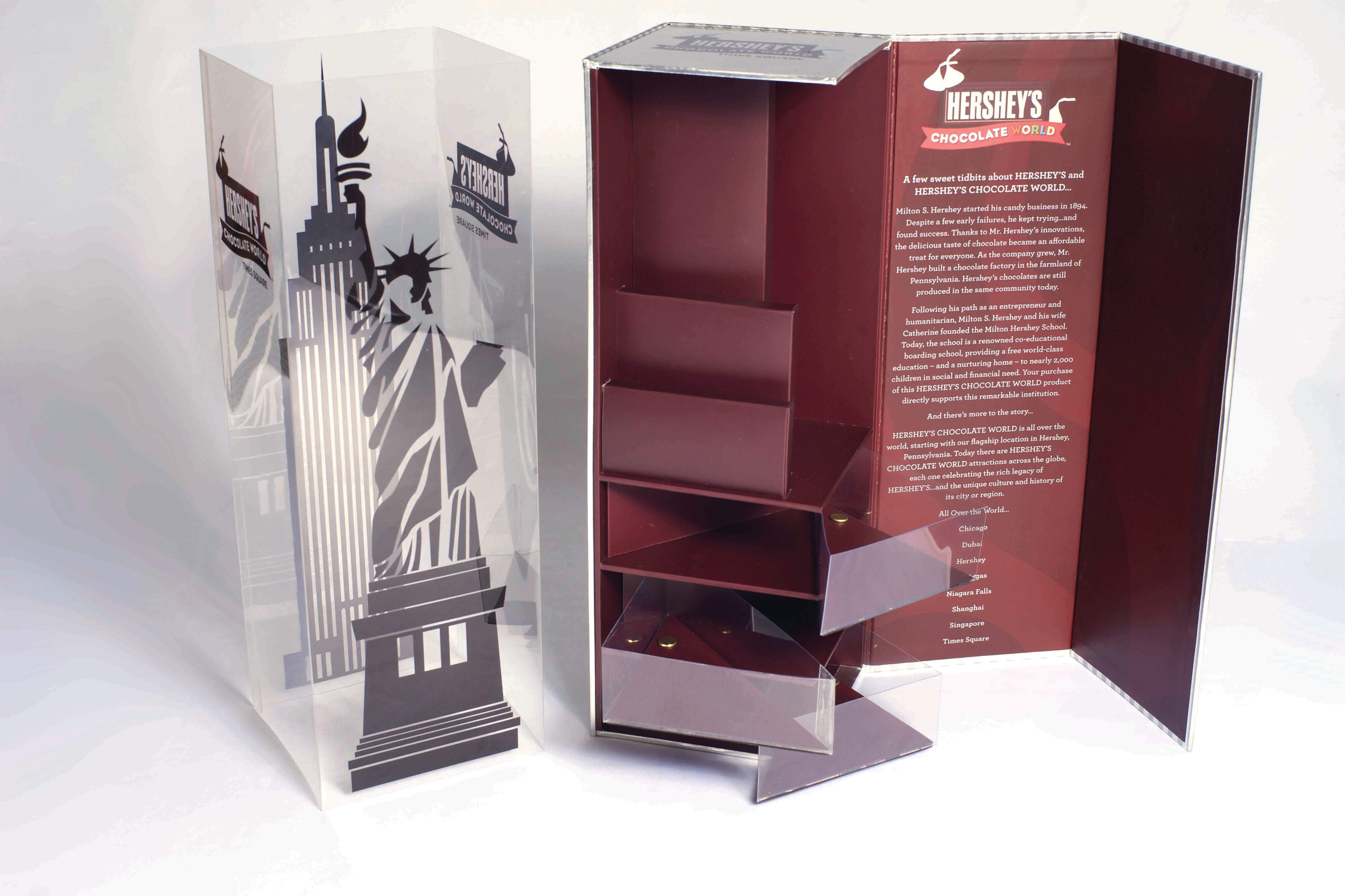PBX715 Chocolate Tower Box