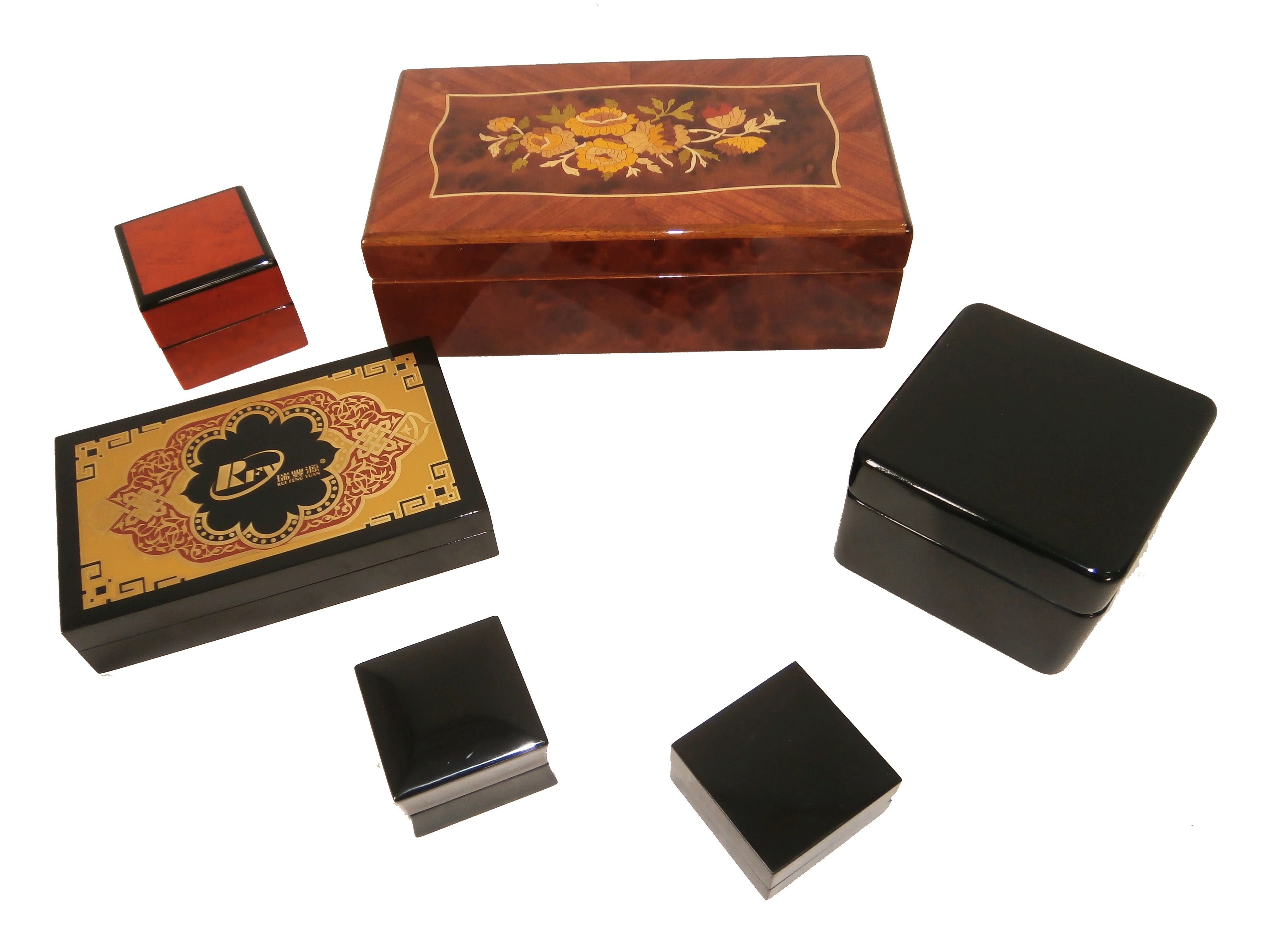 WBX-06 Lacquered Wooden Jewelry Box
