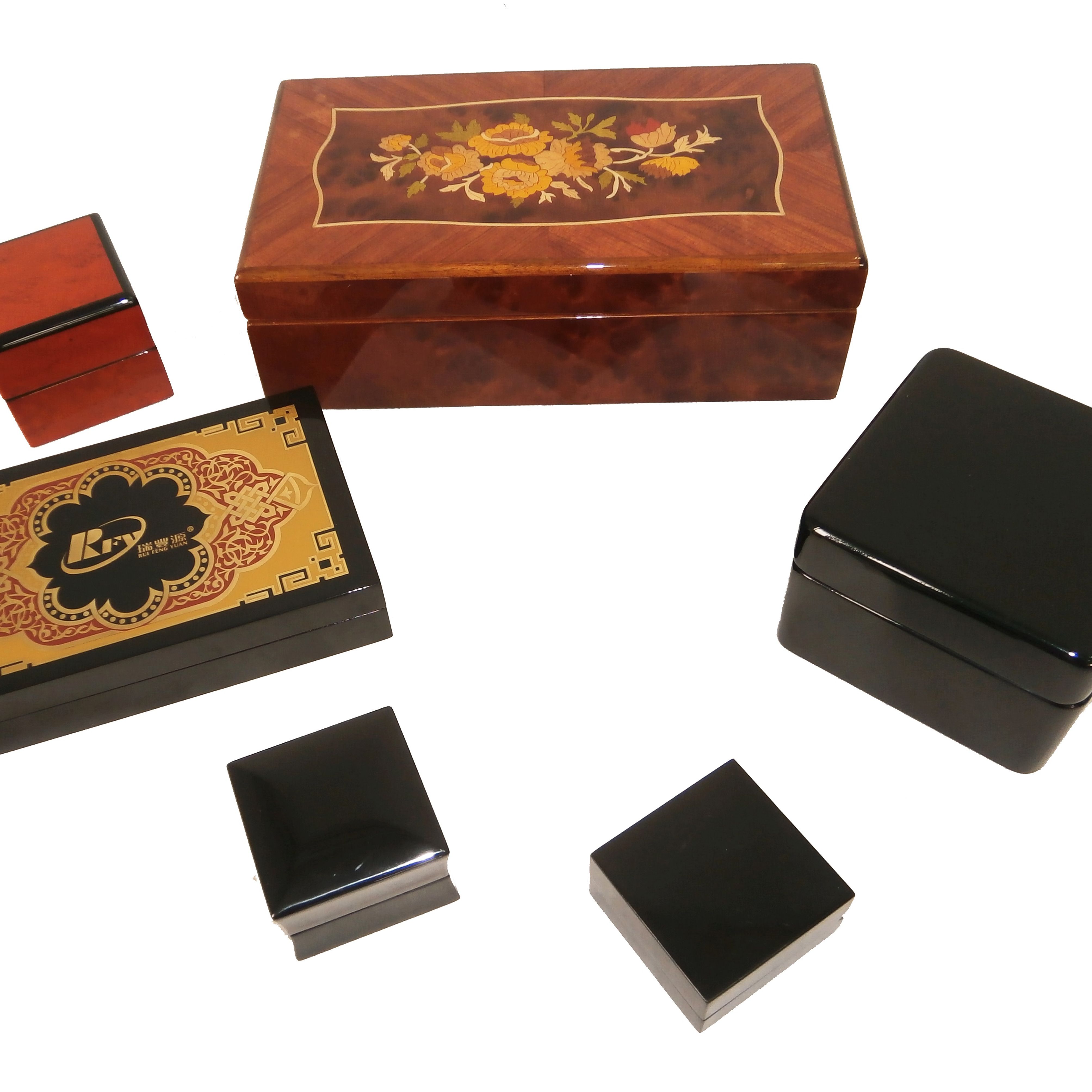 WBX-06 Lacquered Wooden Jewelry Box