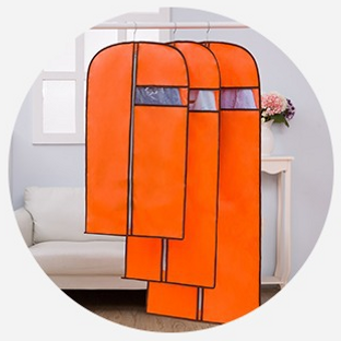 GB-07 Polyester Garment Bag - Orange