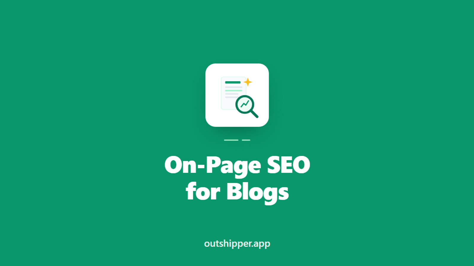 On-Page SEO for Blogs: 10 Factors That Rank (2026)