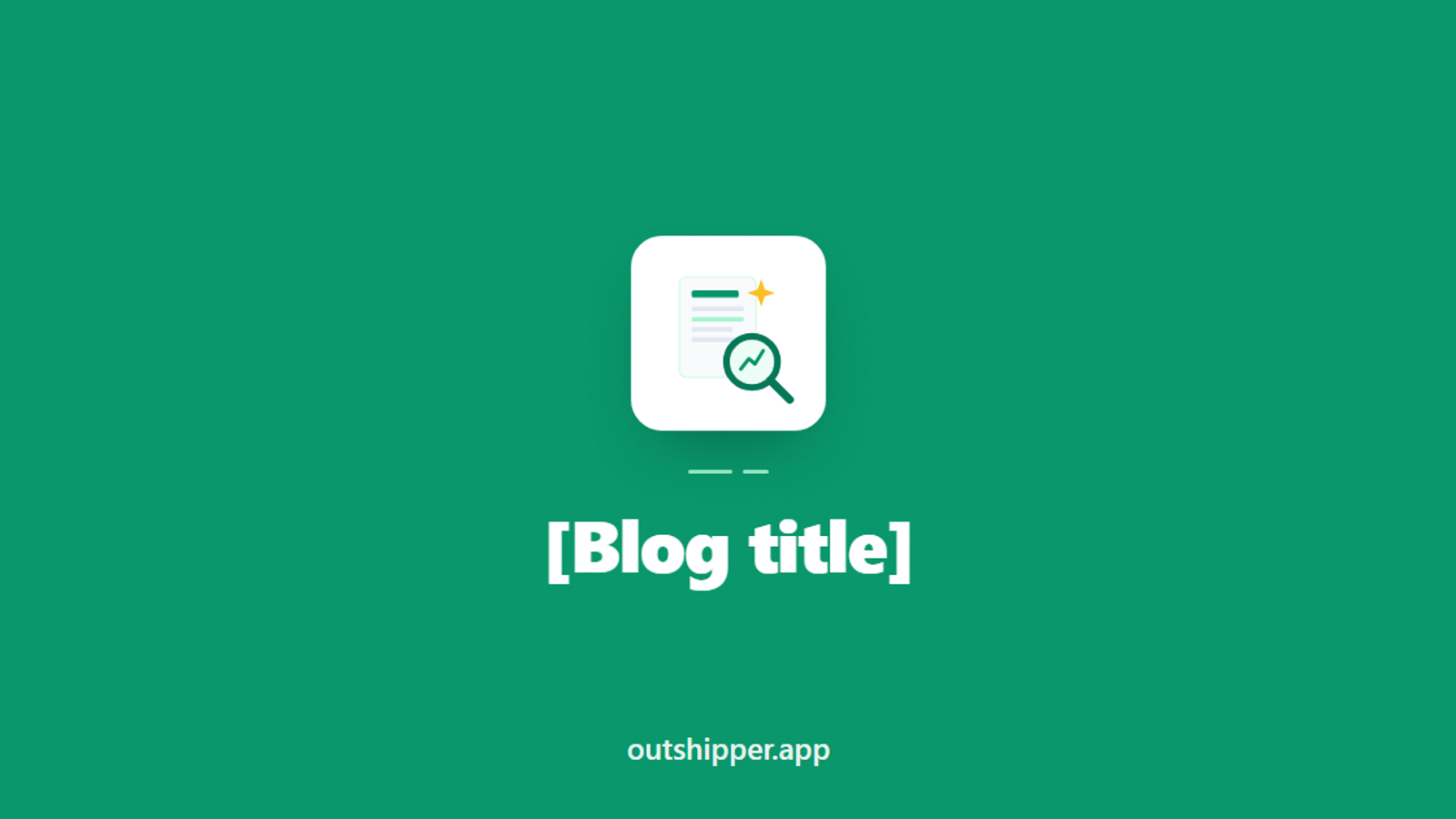 Blog Post Template: Copy-Paste Framework for Every Post (2026)