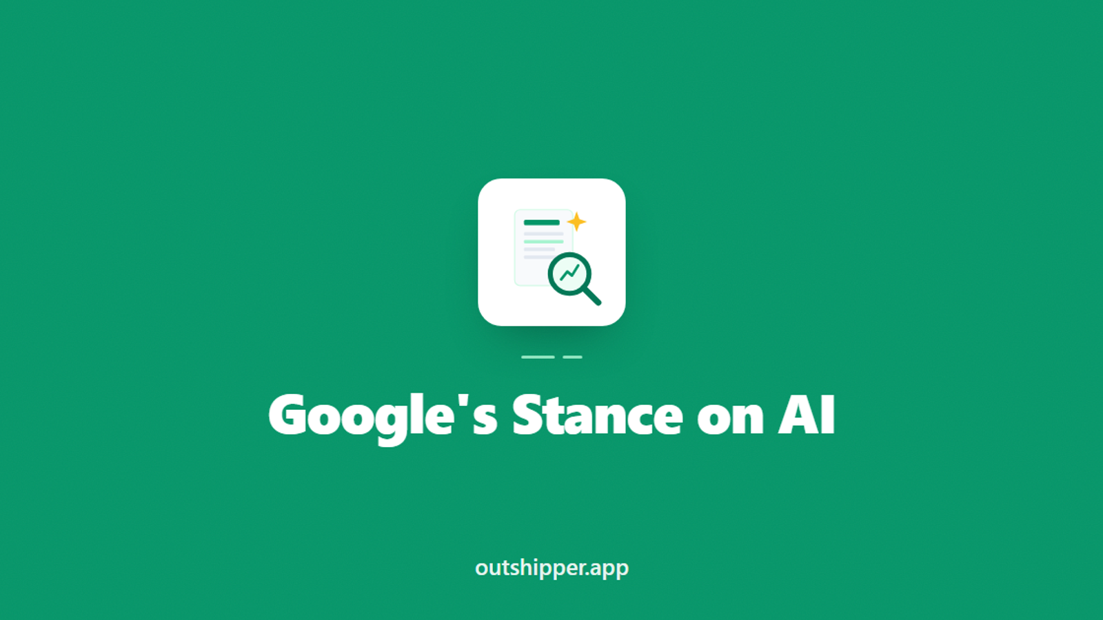 Google's Stance on AI Content: What They've Actually Said