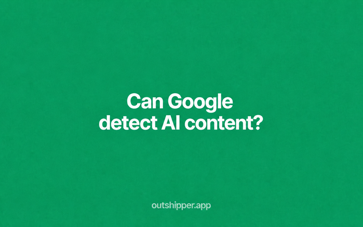 Can Google Detect AI-Generated Content?