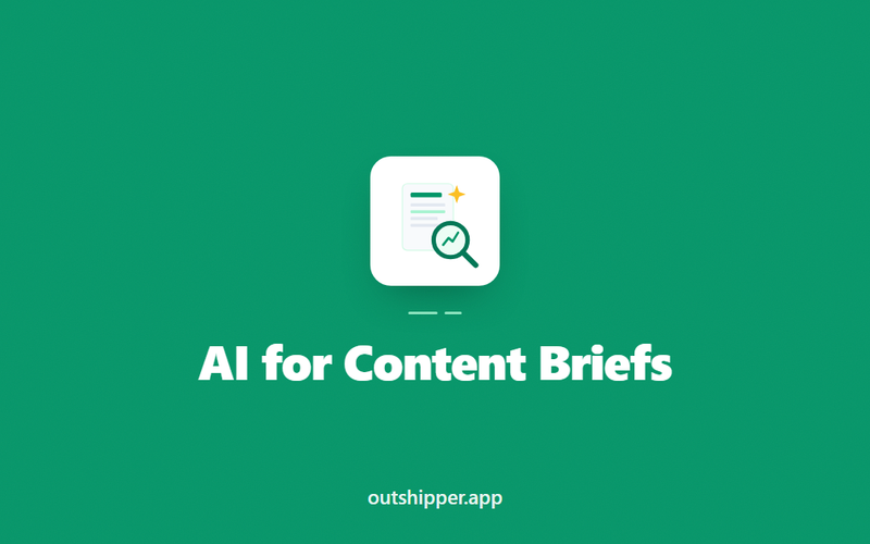AI for Content Briefs: Create Briefs Faster (2026)