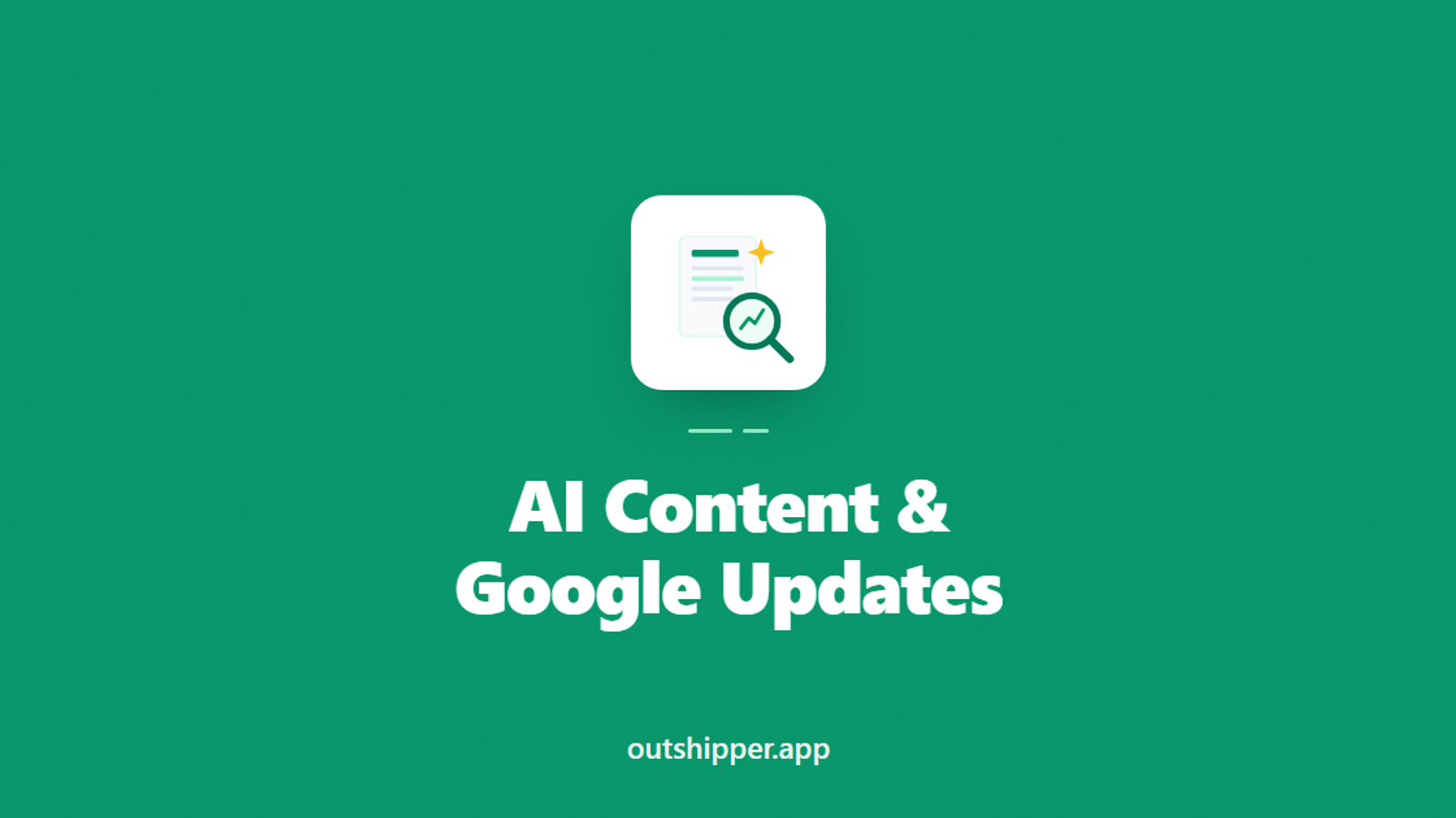 AI Content and Google Updates: A Plain Timeline