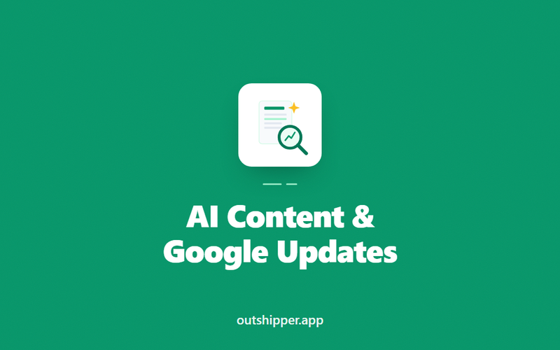 AI Content and Google Updates: A Plain Timeline