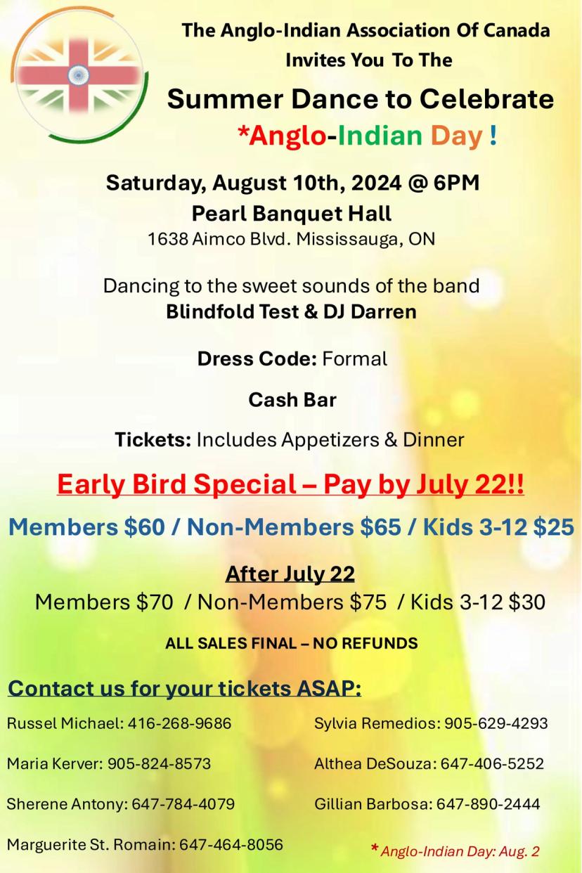 A-IAC SUMMER DANCE  - AUG 10, 2024