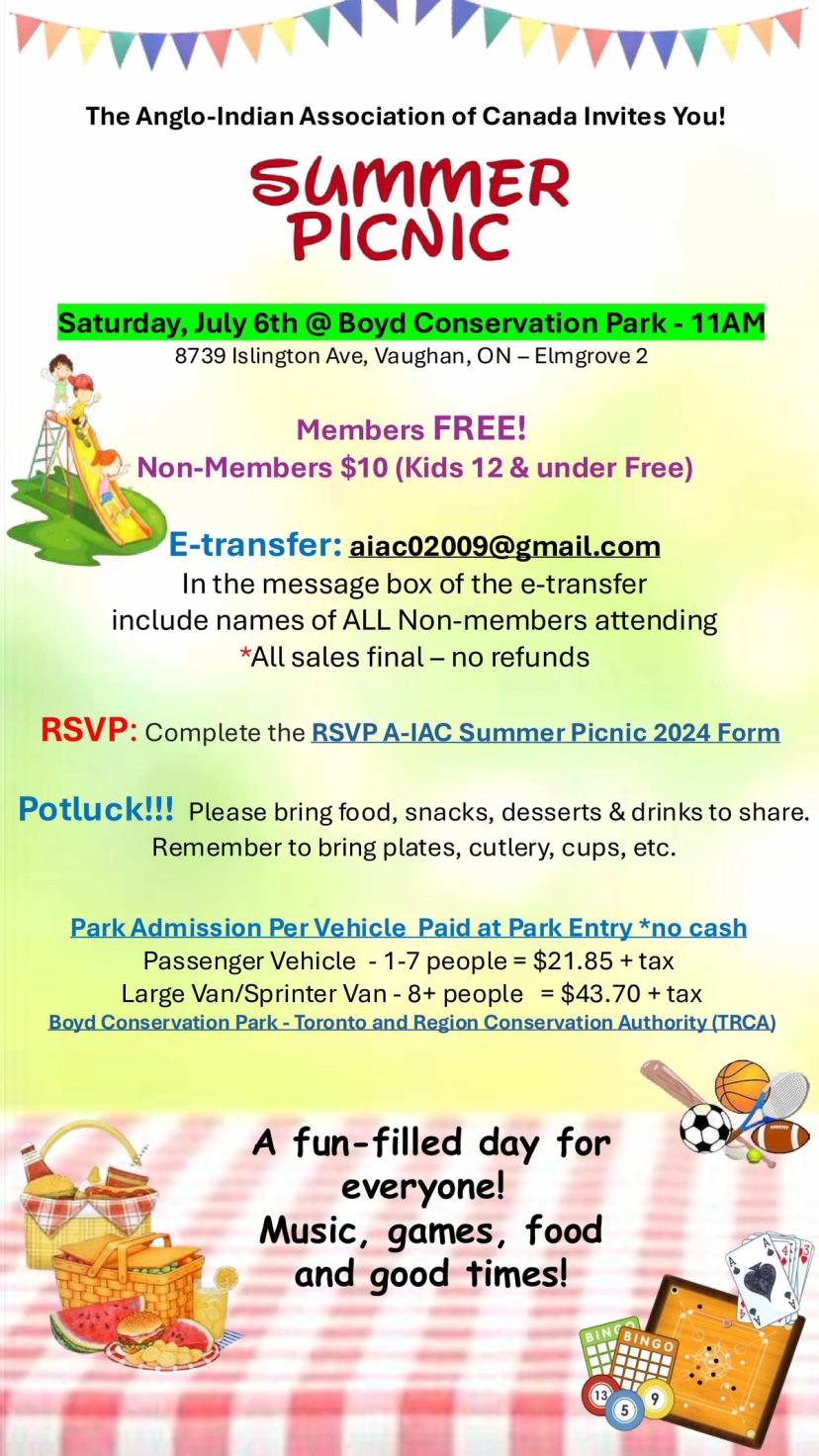 A-IAC PICNIC 2024 - JULY 6, 2024