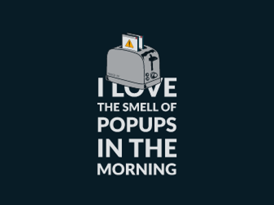 I Love Popups Shirt