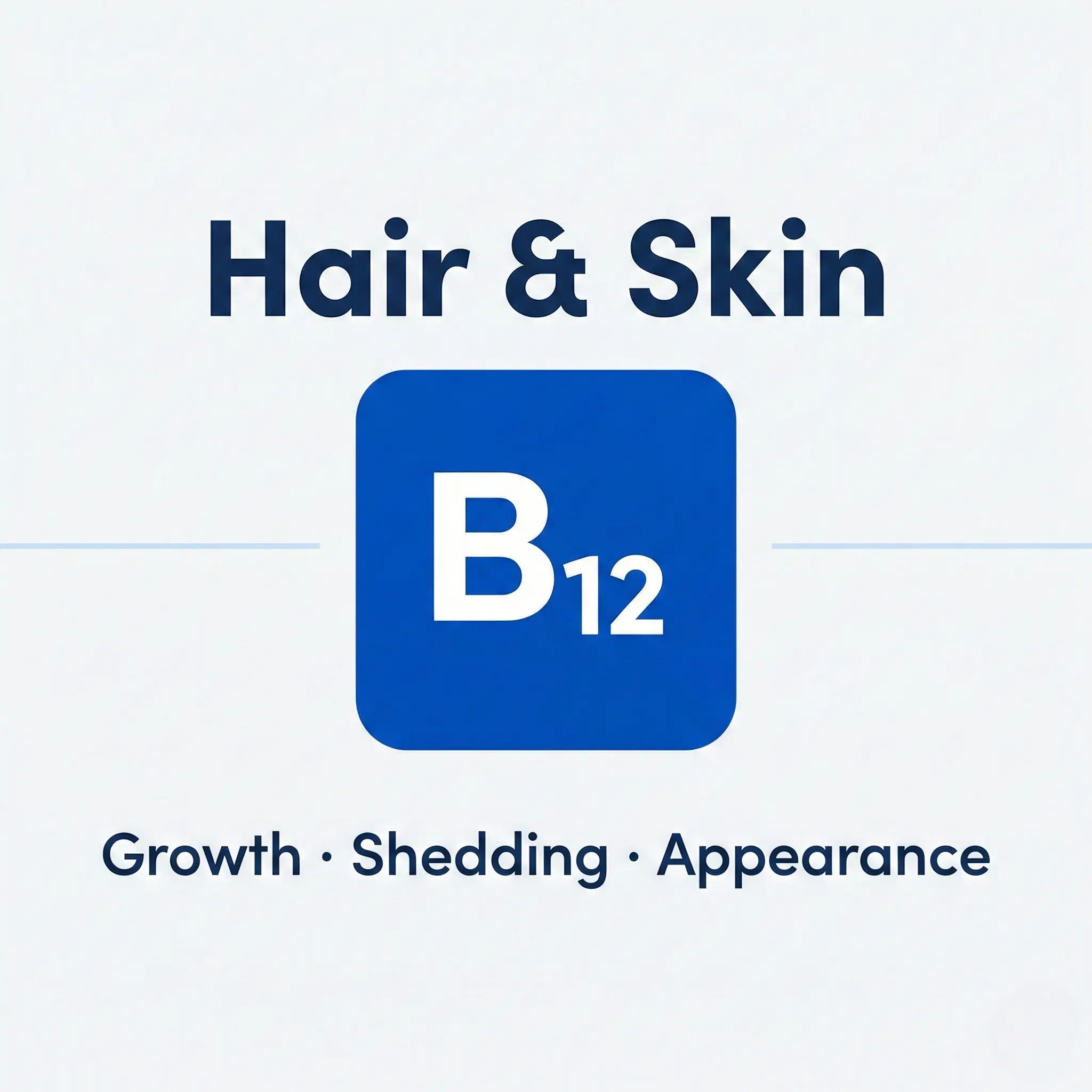 Vitamin B12 Hair and Skin Health