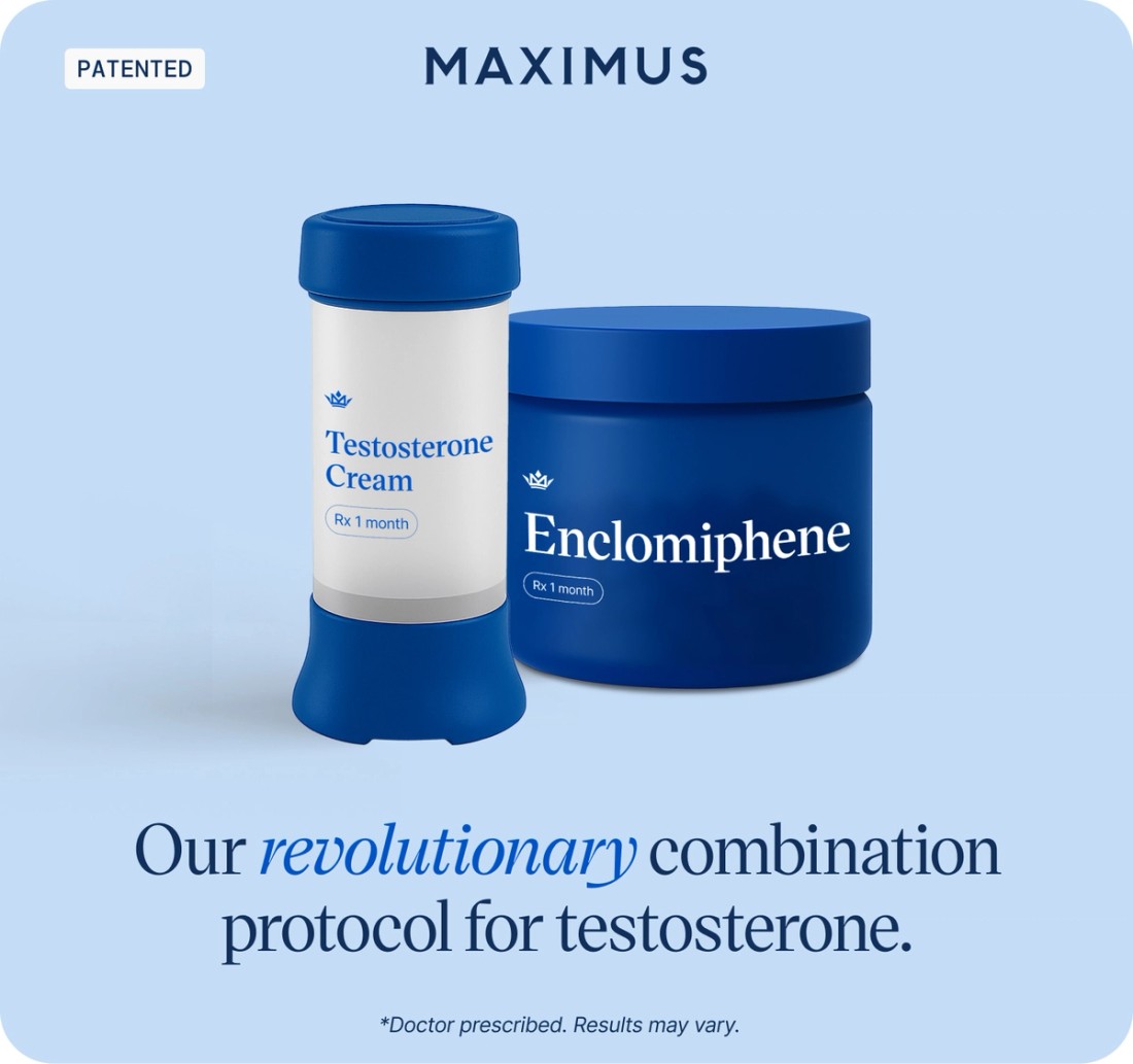 Testosterone Cream + Enclomiphene combination protocol