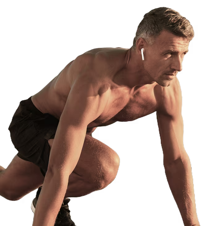 Athletic man