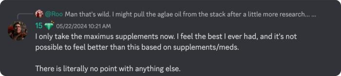 Client message about their Maximus experience