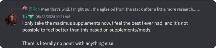 Client message about their Maximus experience
