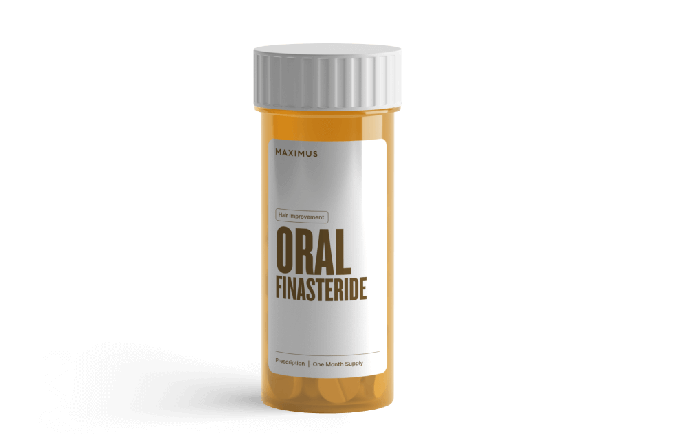 Bottle of Oral Finasteride