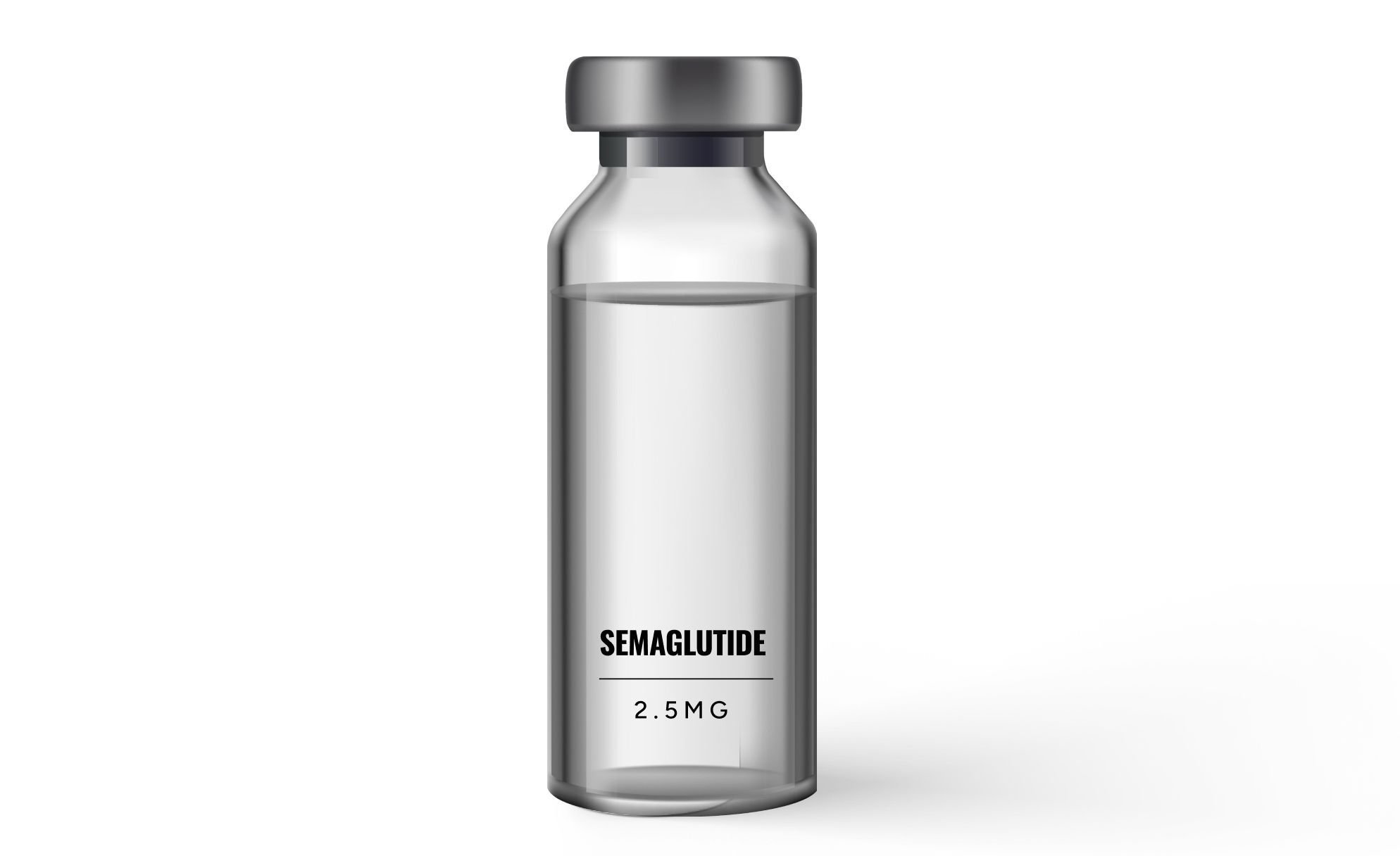Bottle with Semaglutide