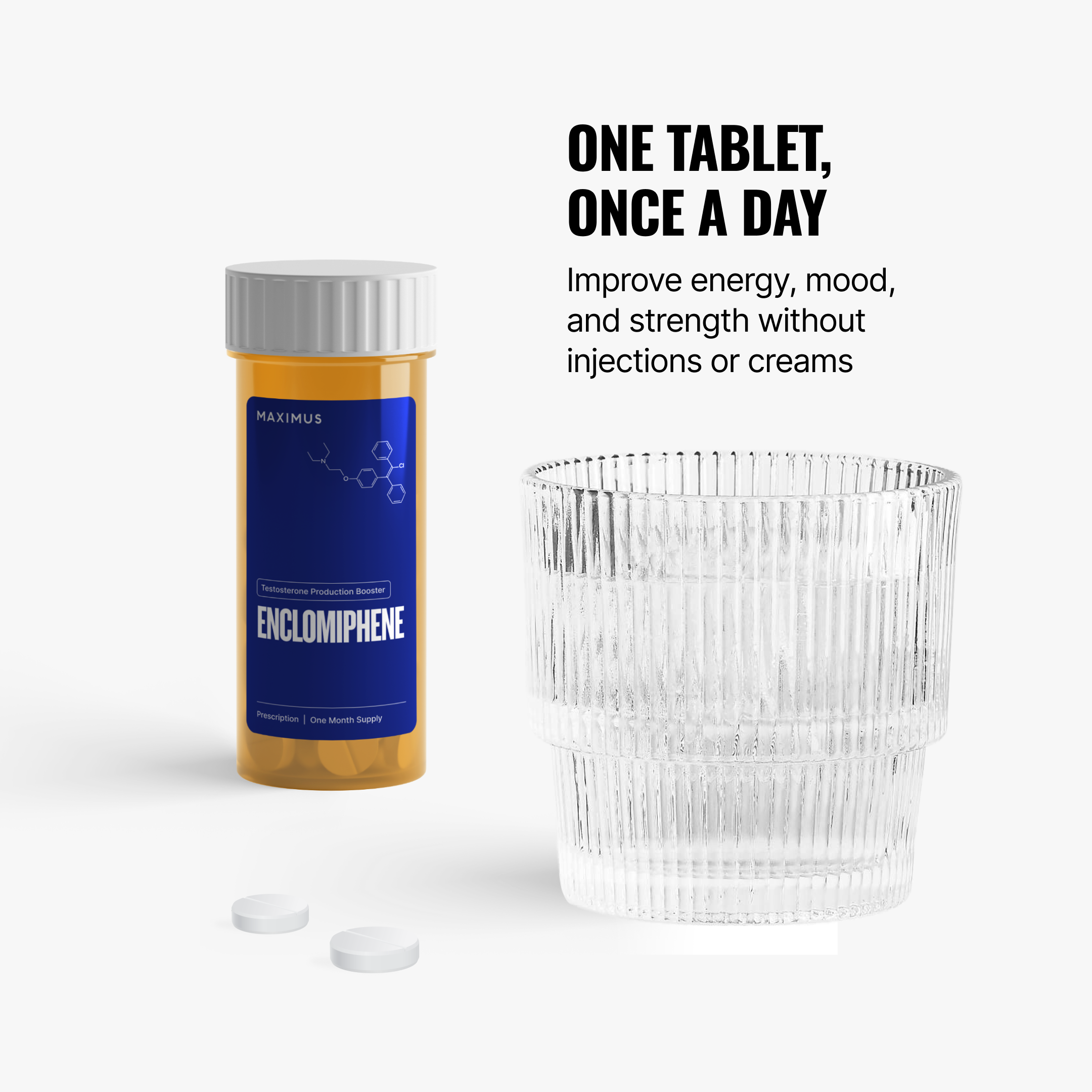 One tablet per day