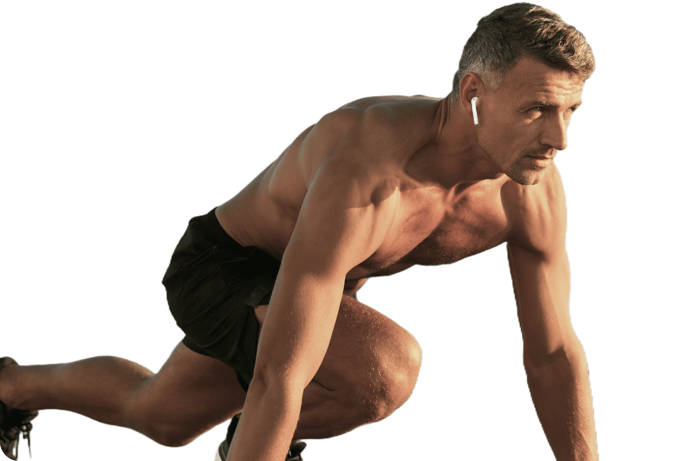 Athletic man