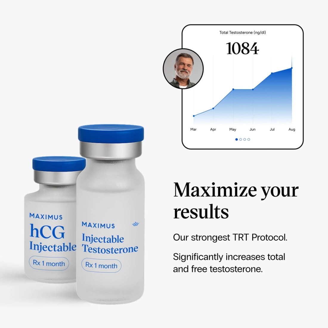 Man with good results