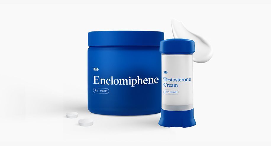 Enclomiphene + Testosterone Cream