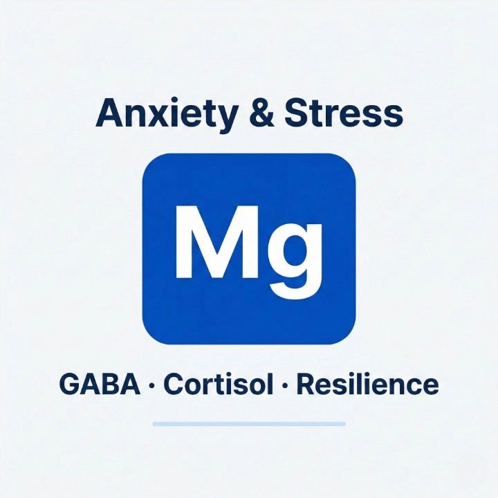 Magnesium for anxiety and stress