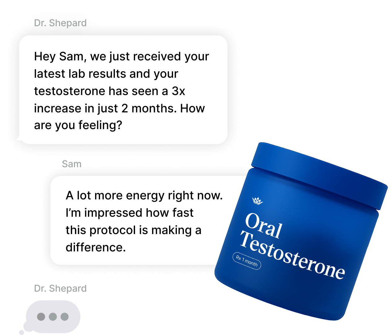 Talking with a doctor