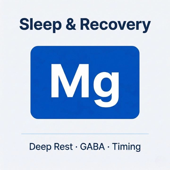 Magnesium for sleep & recovery