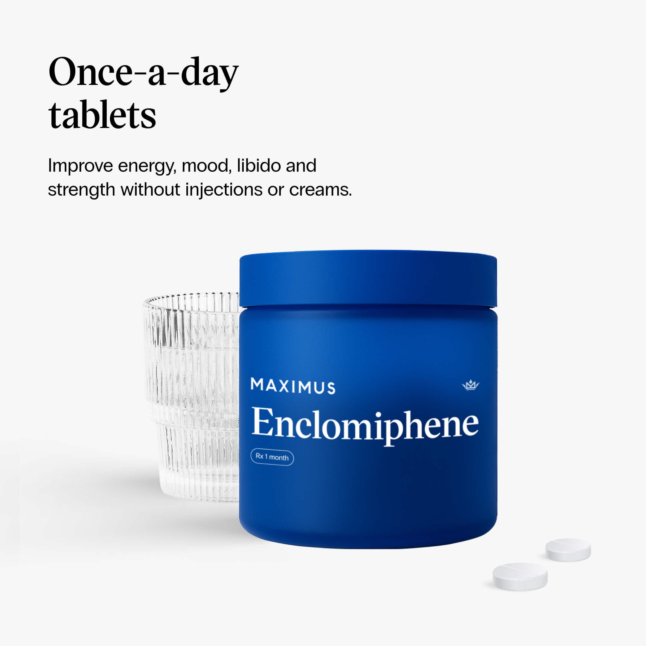One tablet per day