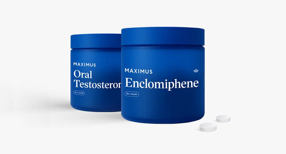 Enclomiphene +  Oral Testosterone