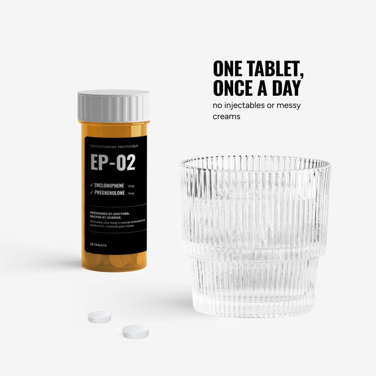 One tablet per day