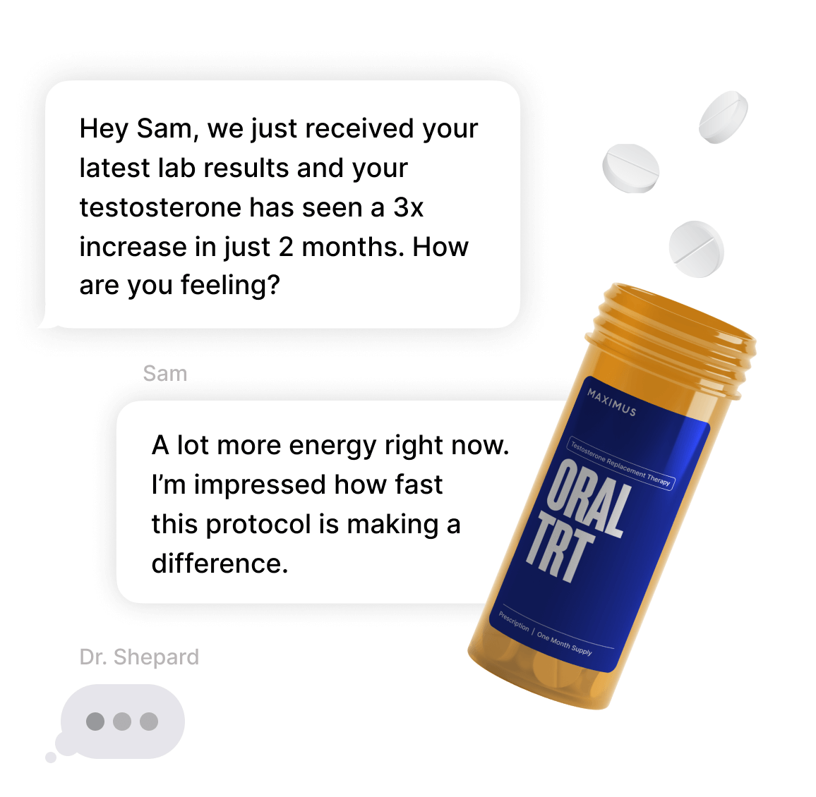 Talking with a doctor