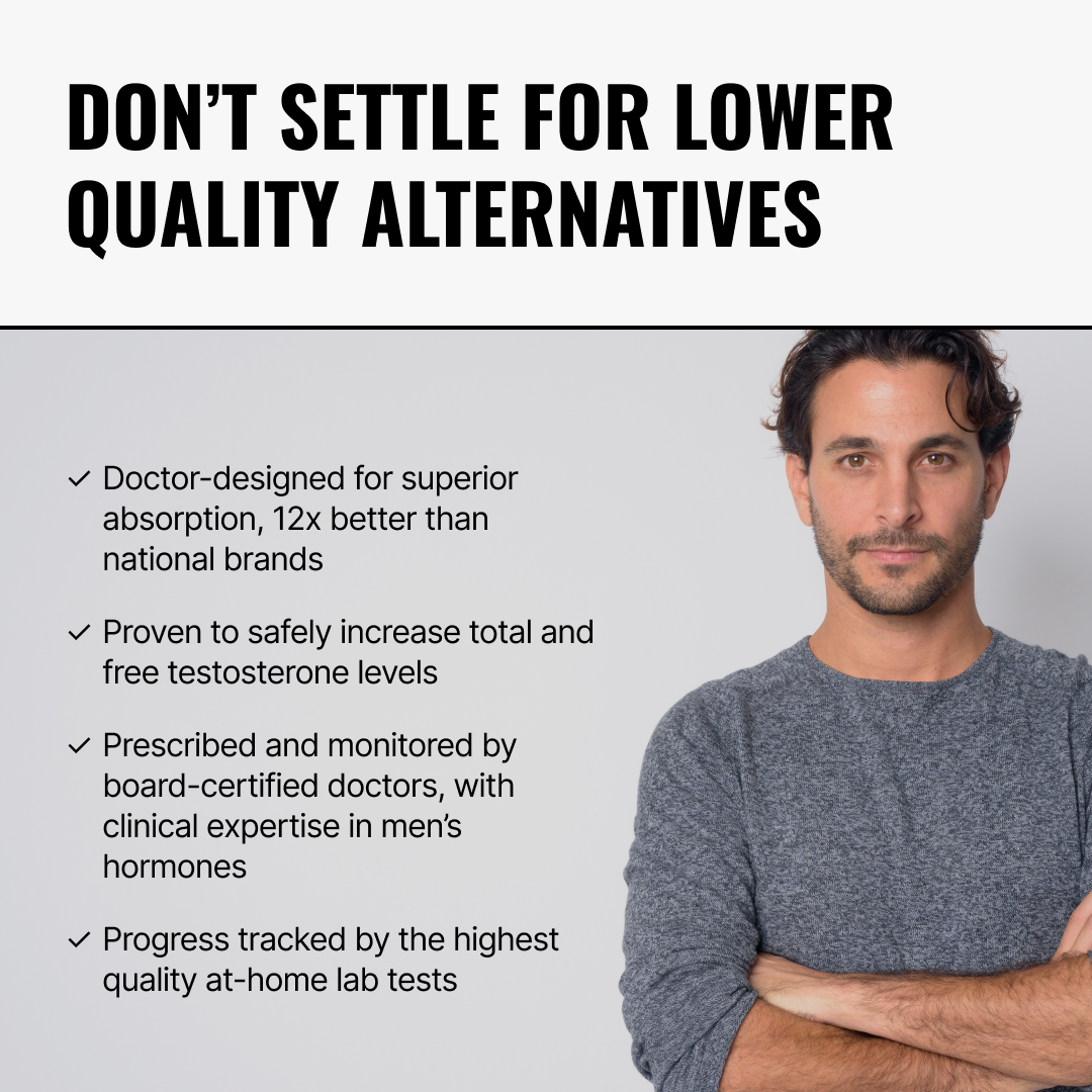 dont settle for lower quality alternatives