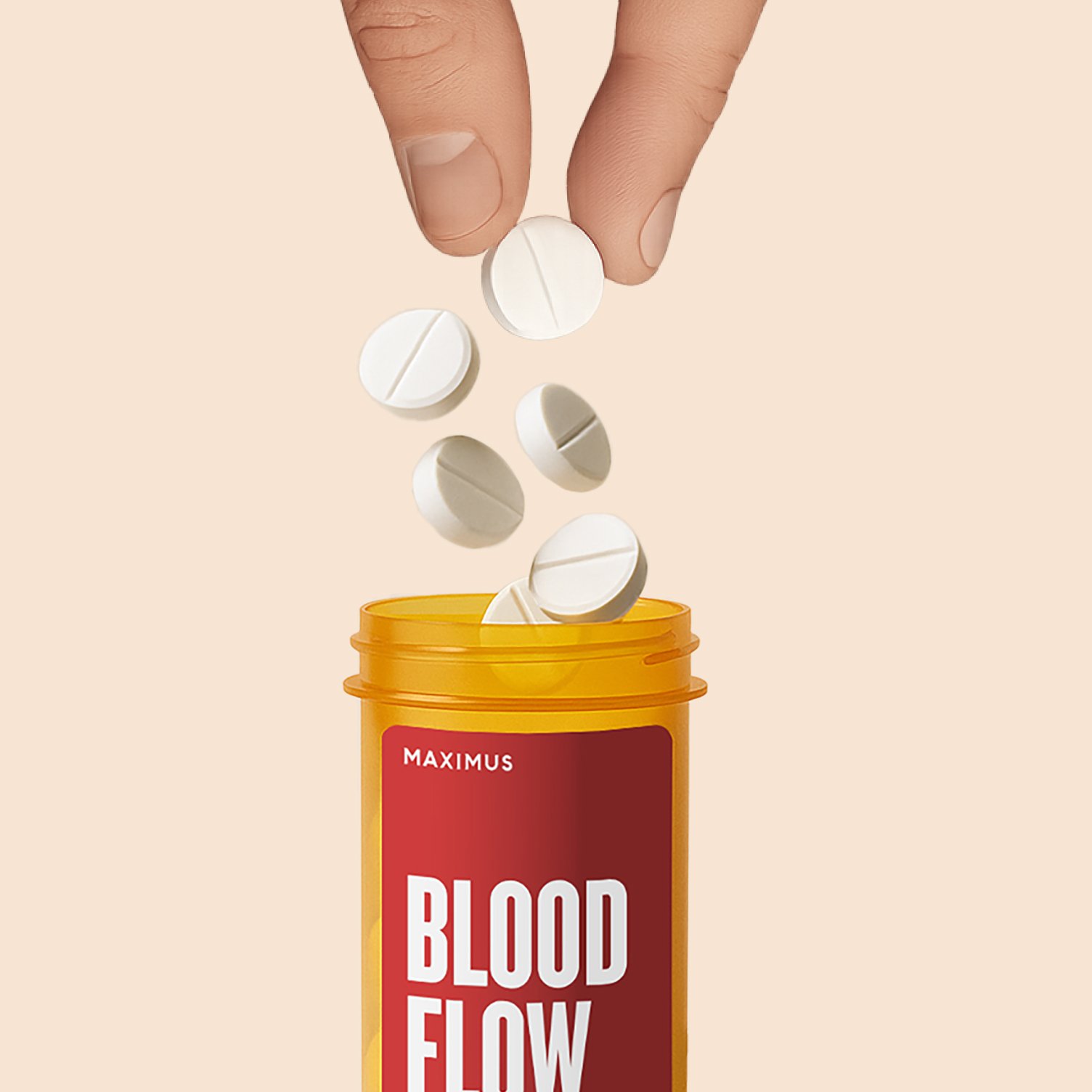 bottle with pills