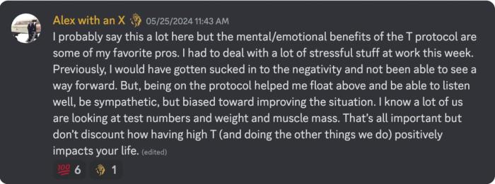 Client message about their Maximus experience