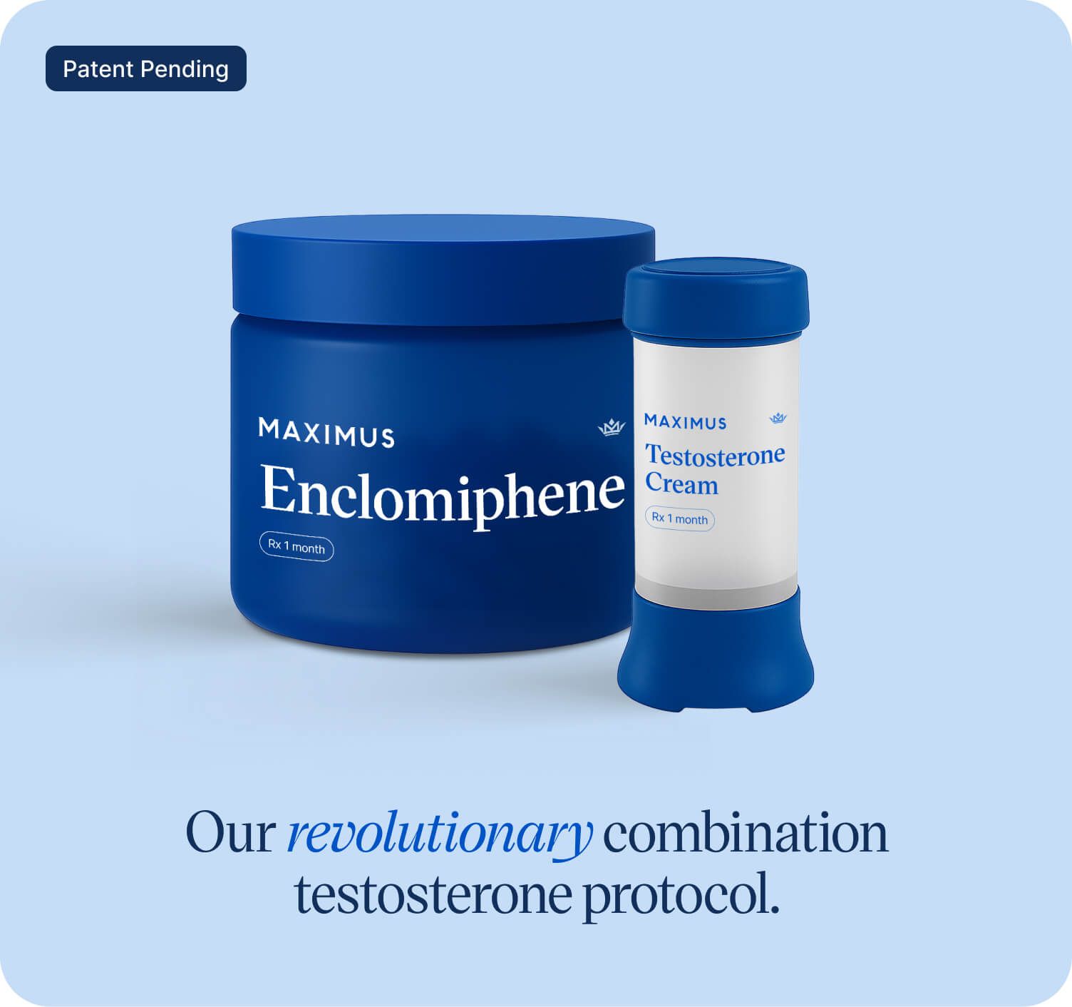 Testosterone Cream + Enclomiphene combination protocol