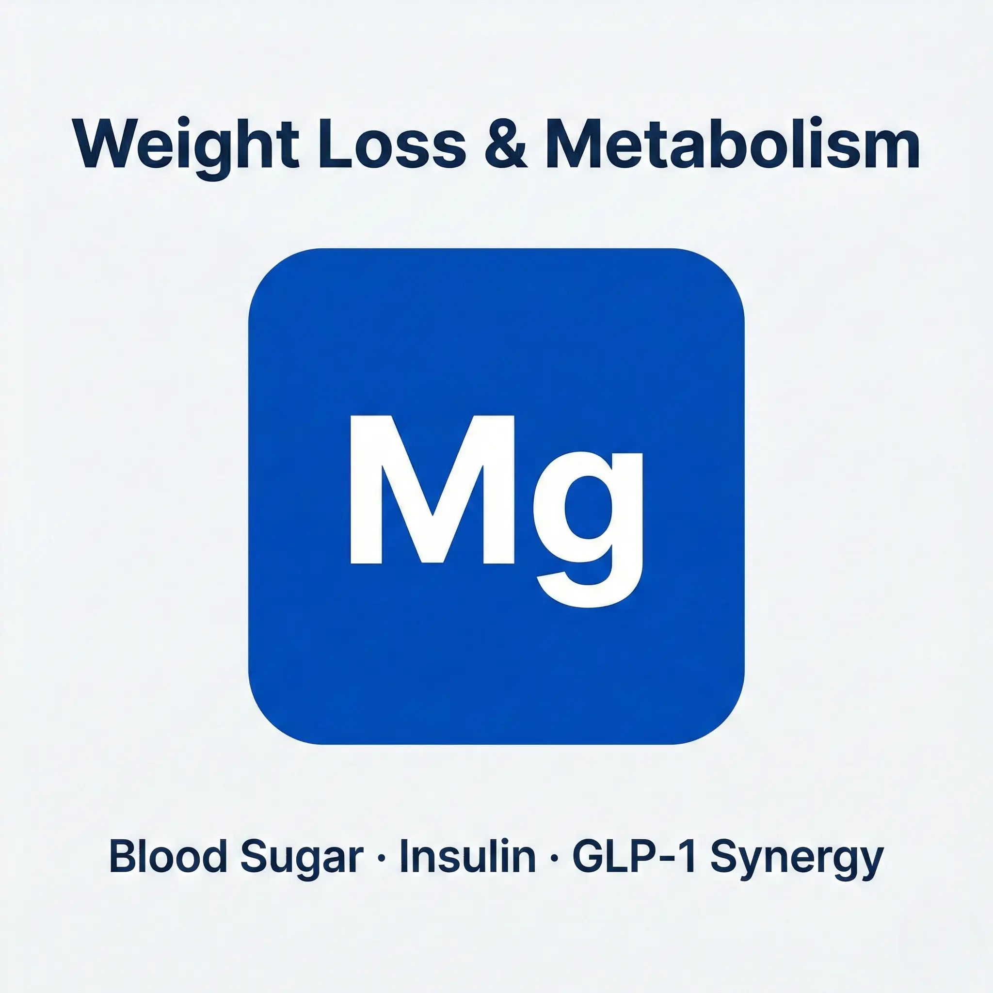 Magnesium for weight loss and metabolic health