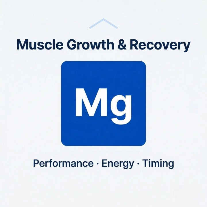 Magnesium for muscle growth and recovery