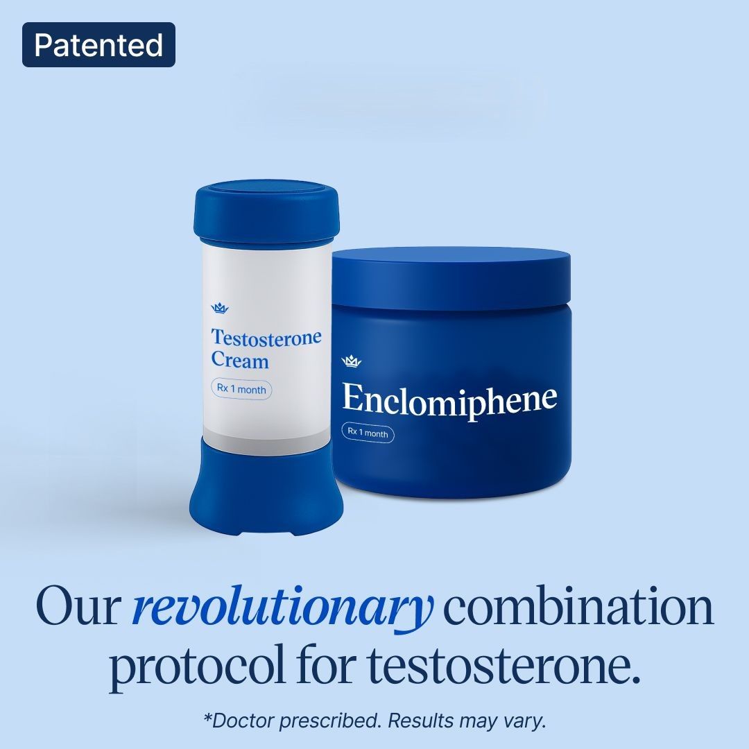 Testosterone Cream + Enclomiphene combination protocol