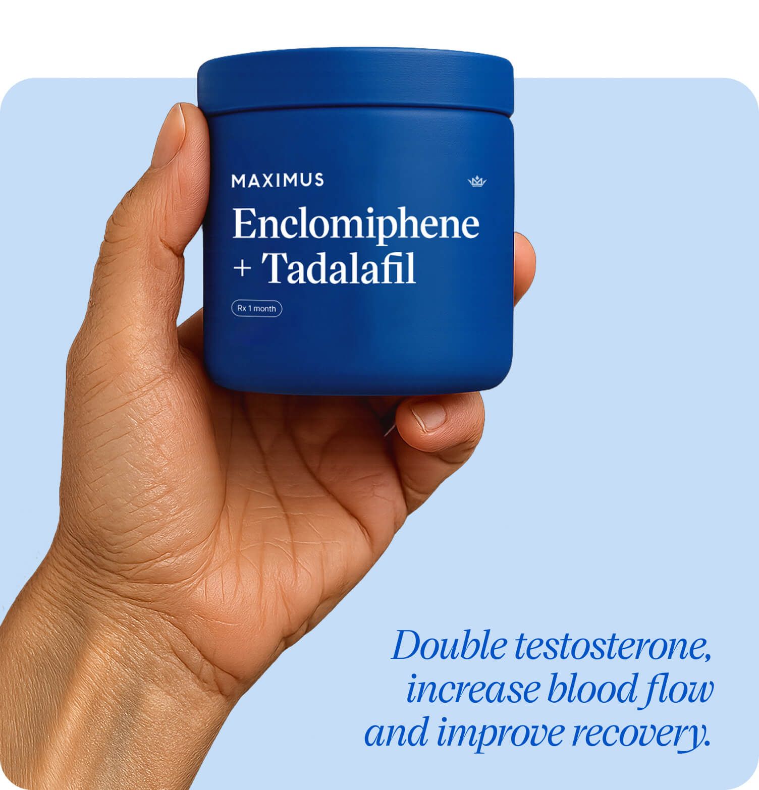 Buy Enclomiphene + Tadalafil online