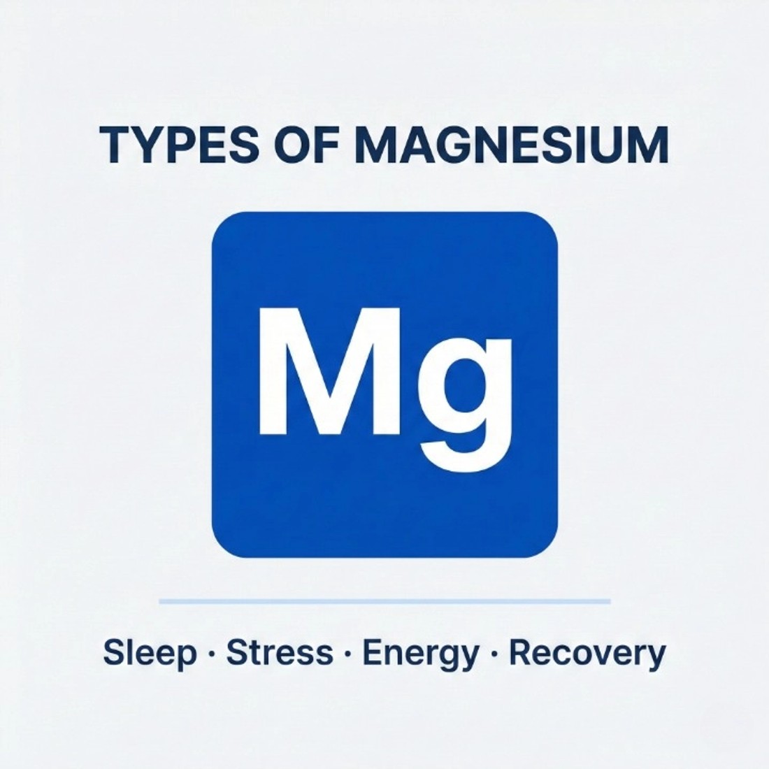 Different types of magnesium