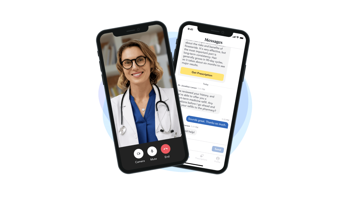 Phone with a doctor