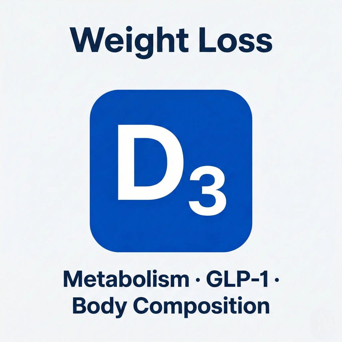 Vitamin D3 and Weight Loss
