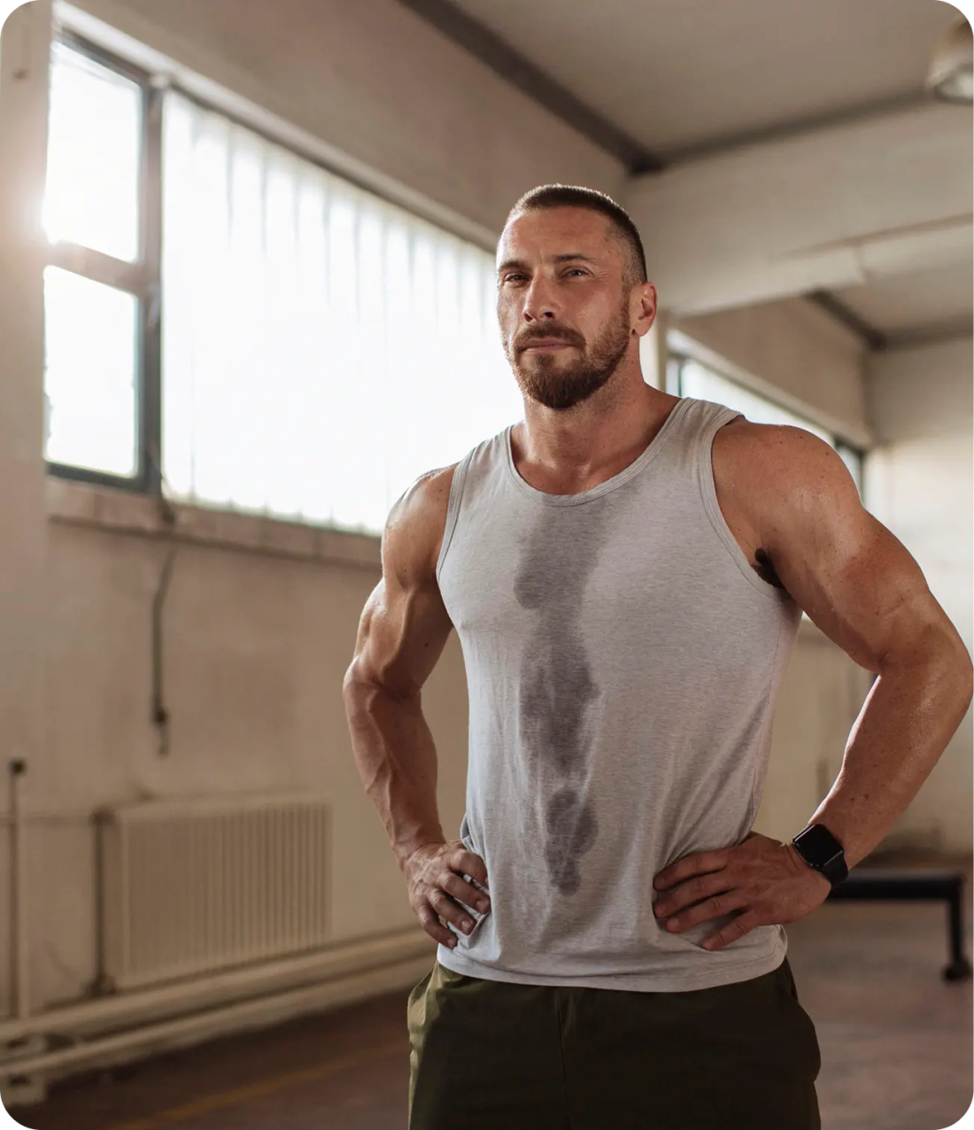 Sweaty Gym Guy