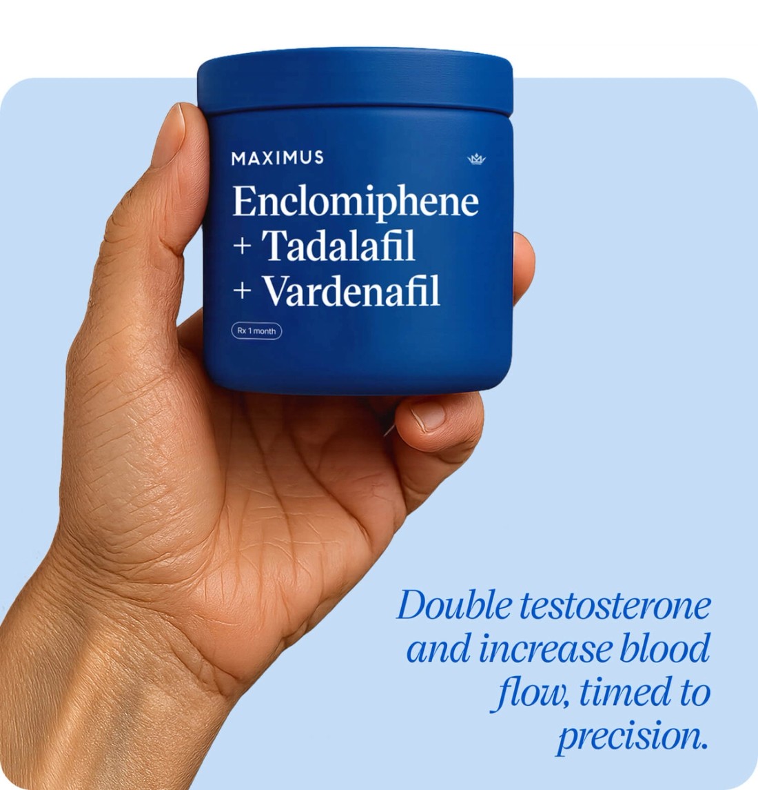 Buy Enclomiphene + Taladafil + Vardenafil