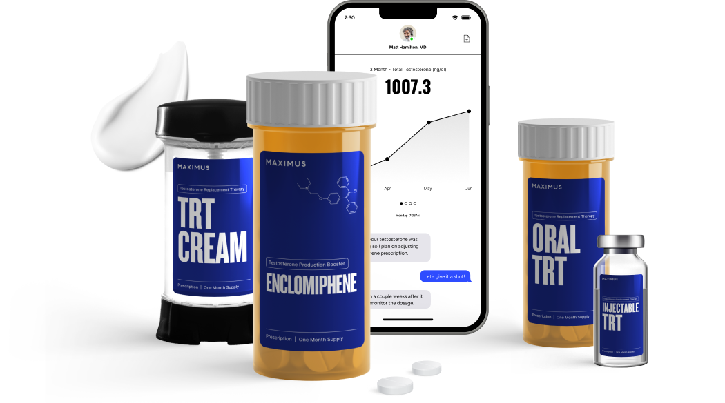 Full suite of testosterone prodoucts