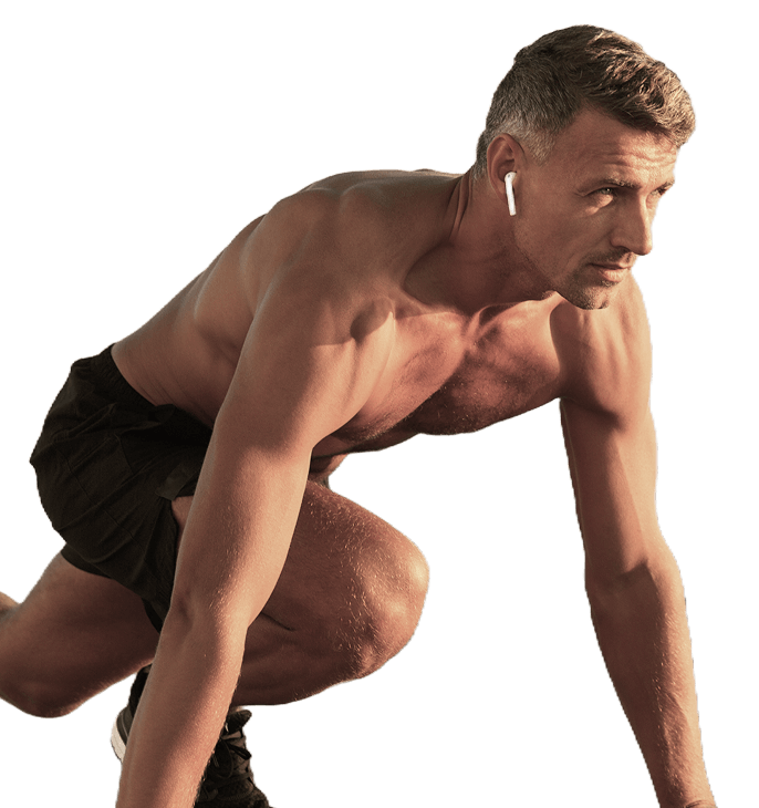 Athletic man