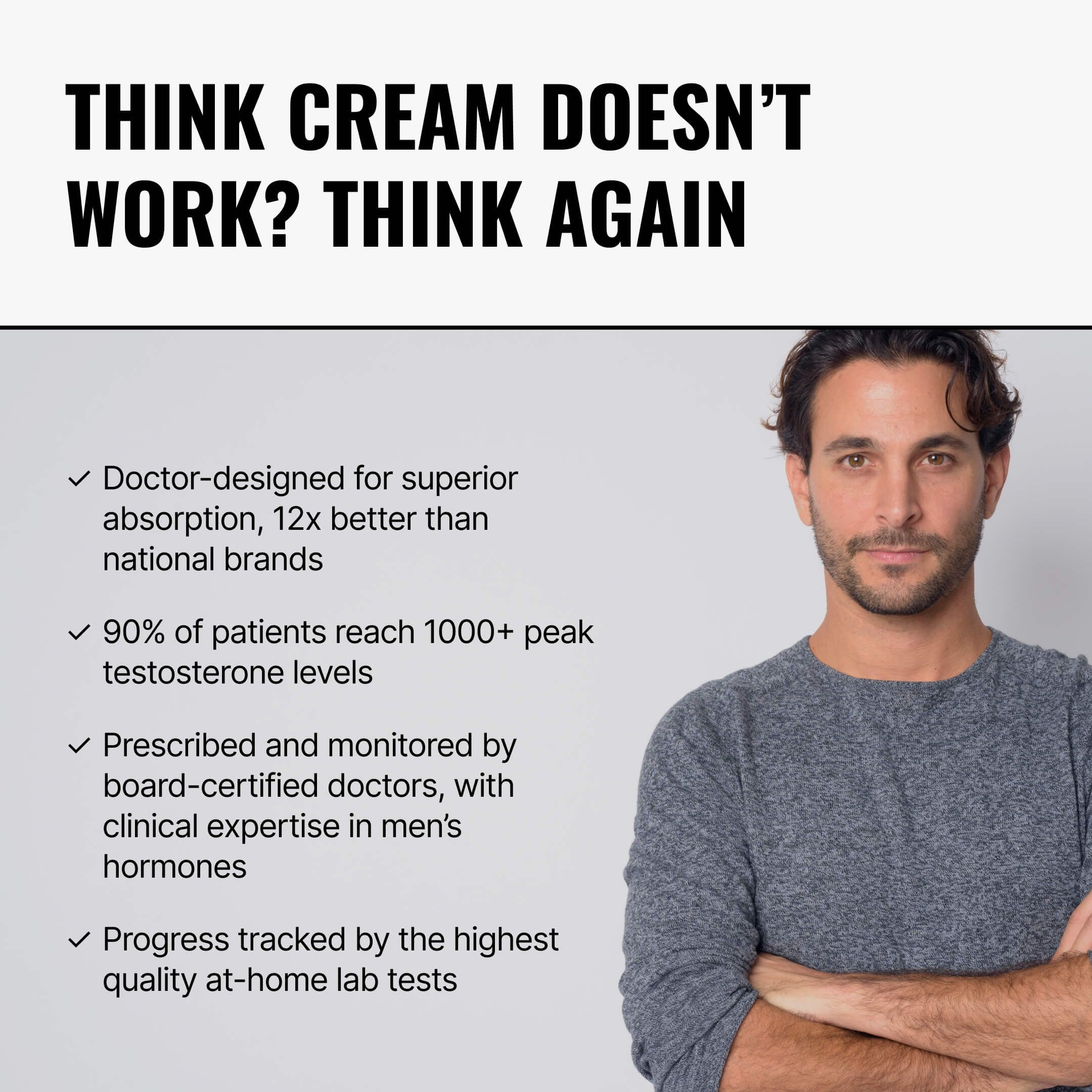 Man with good results