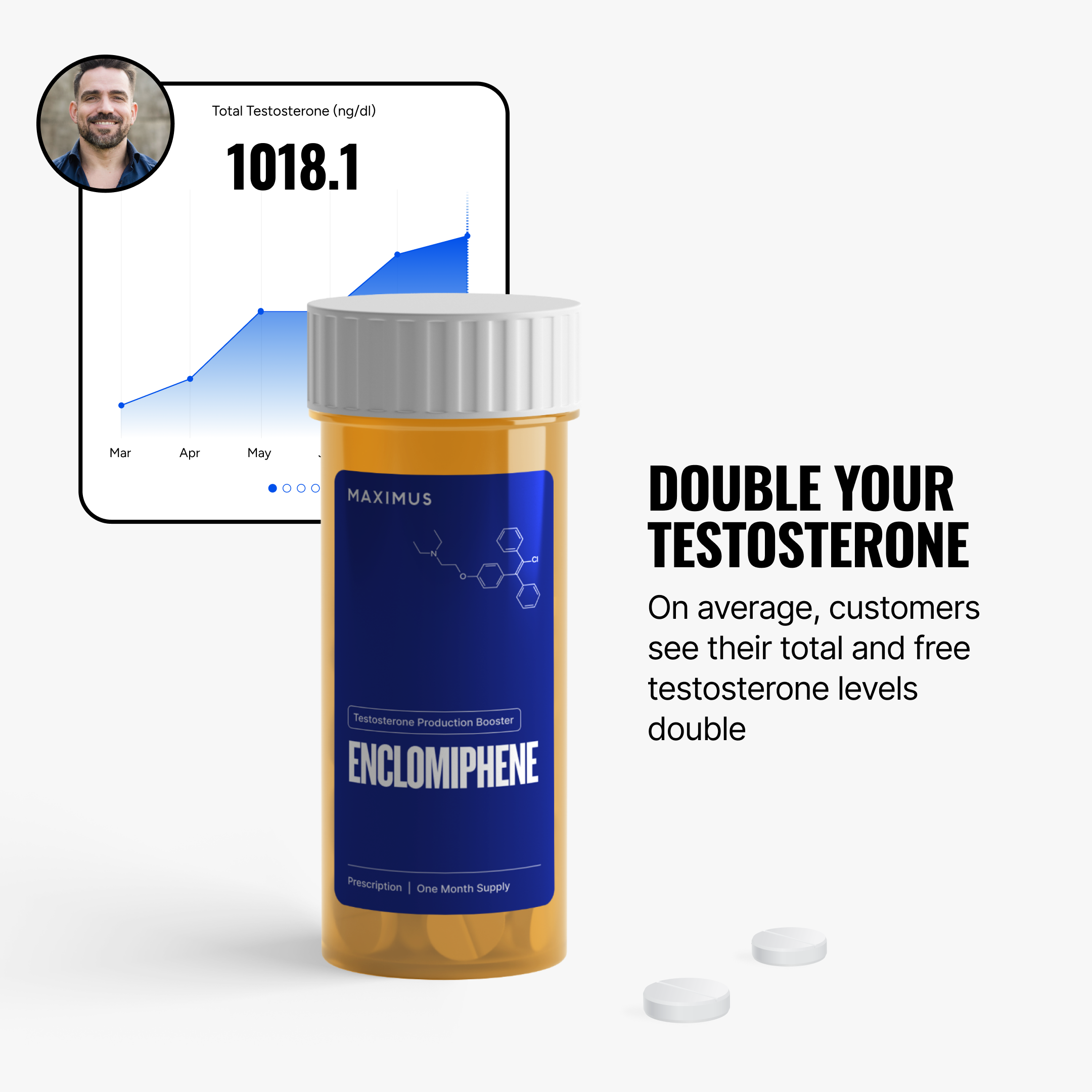 Man with good results